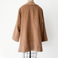 Max Mara Camel Brown Virgin Wool Mid Length Winter Coat (US 14)