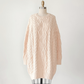Anthropologie x Mare Mare Cream Long Sleeve Sweater Dress (M)