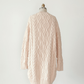 Anthropologie x Mare Mare Cream Long Sleeve Sweater Dress (M)
