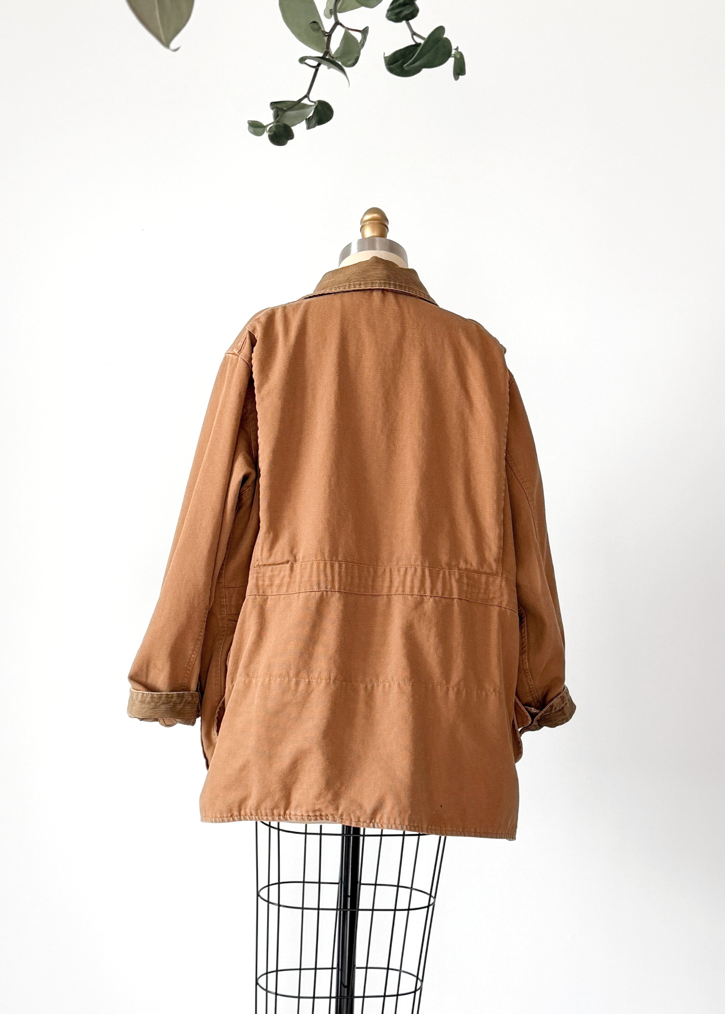 Vintage 90s The Limited Brown Khaki Cotton Canvas Chore Jacket (mens S)