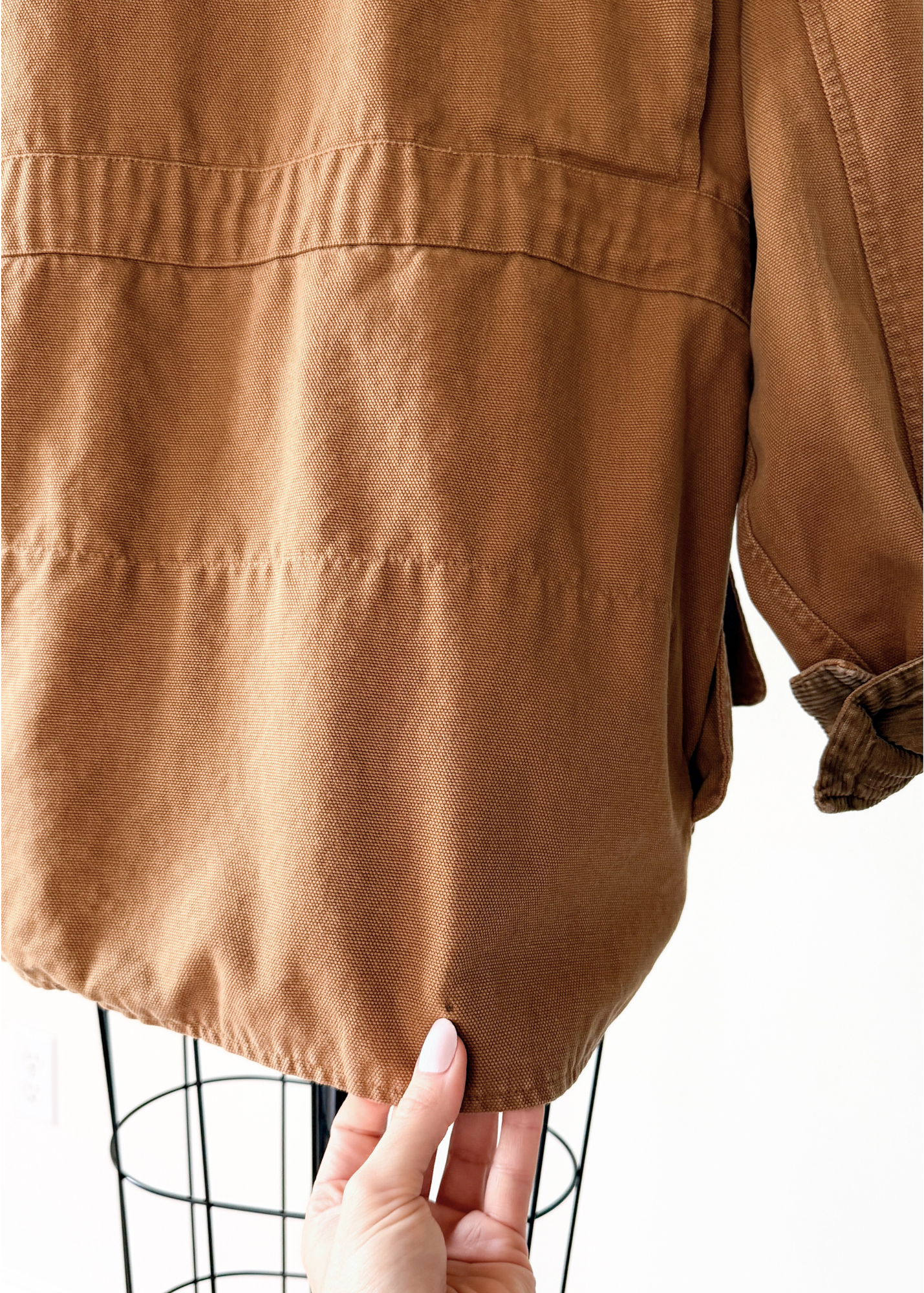 Vintage 90s The Limited Brown Khaki Cotton Canvas Chore Jacket (mens S)