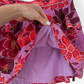 Farm Rio Light Purple Floral Ruffled Summer Mini Skirt (M)