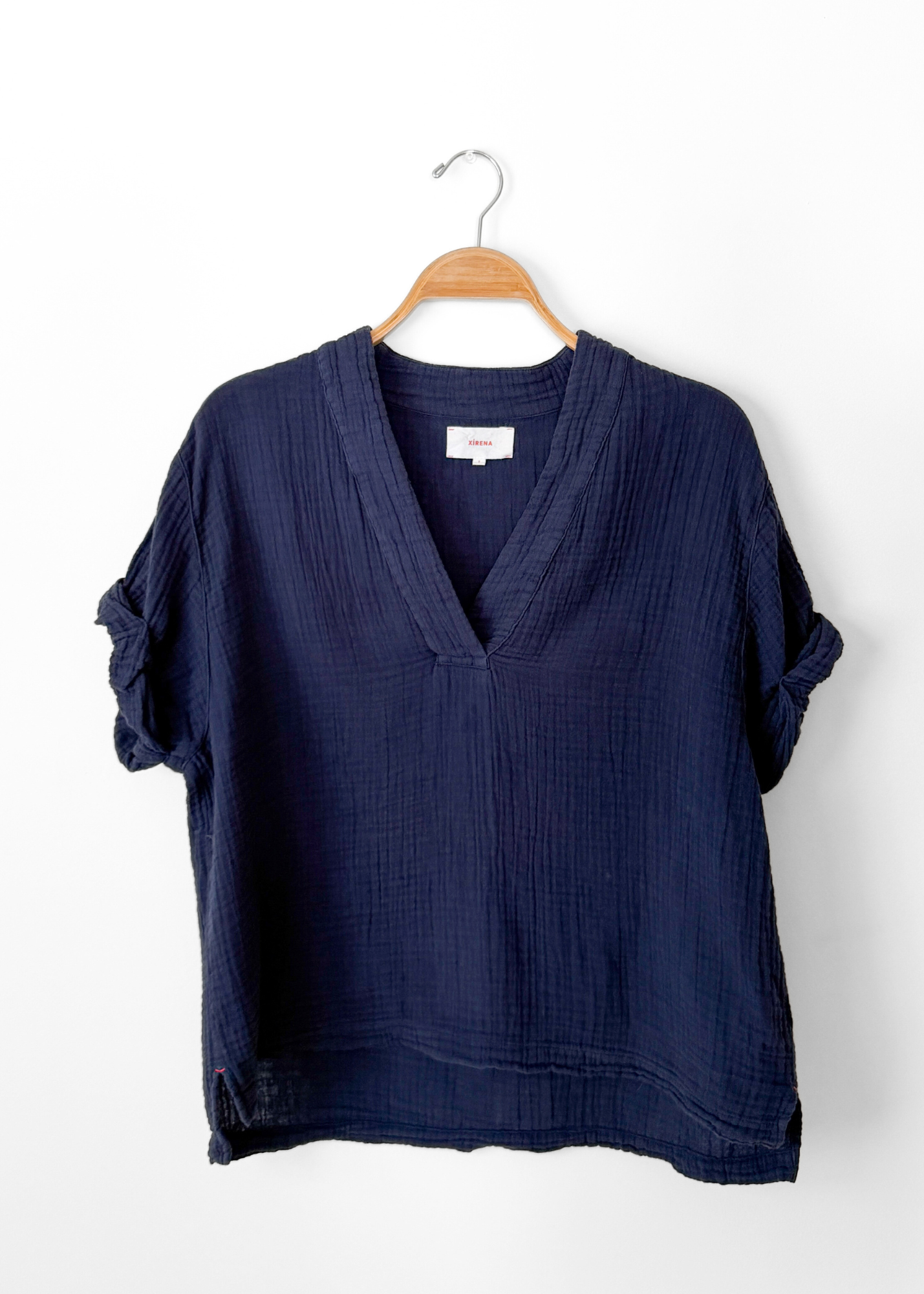 Xirena Avery Top in North Star Navy Blue (S)