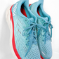 Hoka Women's Clifton 8 Running Shoes in Aquarelle/Eggshell Blue Turqoise (7.5)
