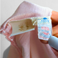 Vintage 80s Miss Elaine Light Pink Drawstring Nighty Lingerie Sleepwear