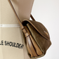 Vintage 70s Gucci Brown Suede Purse