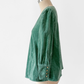 Tuckernuck Sea Sage Green Corduroy Babydoll Top (S)