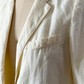 Forte_forte Linen Confetti Speckled Cream Blazer Jacket
