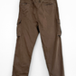 Max Mara Weekend FIT W11 Slim Fit Cargo Pants Olive Brown Cotton Womens (US 10)