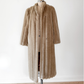 NEW Avec Tu Vintage  Faux Fur Blonde Coat Long Swing Princess Coat USA Union Made