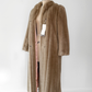 NEW Avec Tu Vintage  Faux Fur Blonde Coat Long Swing Princess Coat USA Union Made