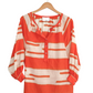 3.1 Phillip Lim Silk Orange & Cream Top