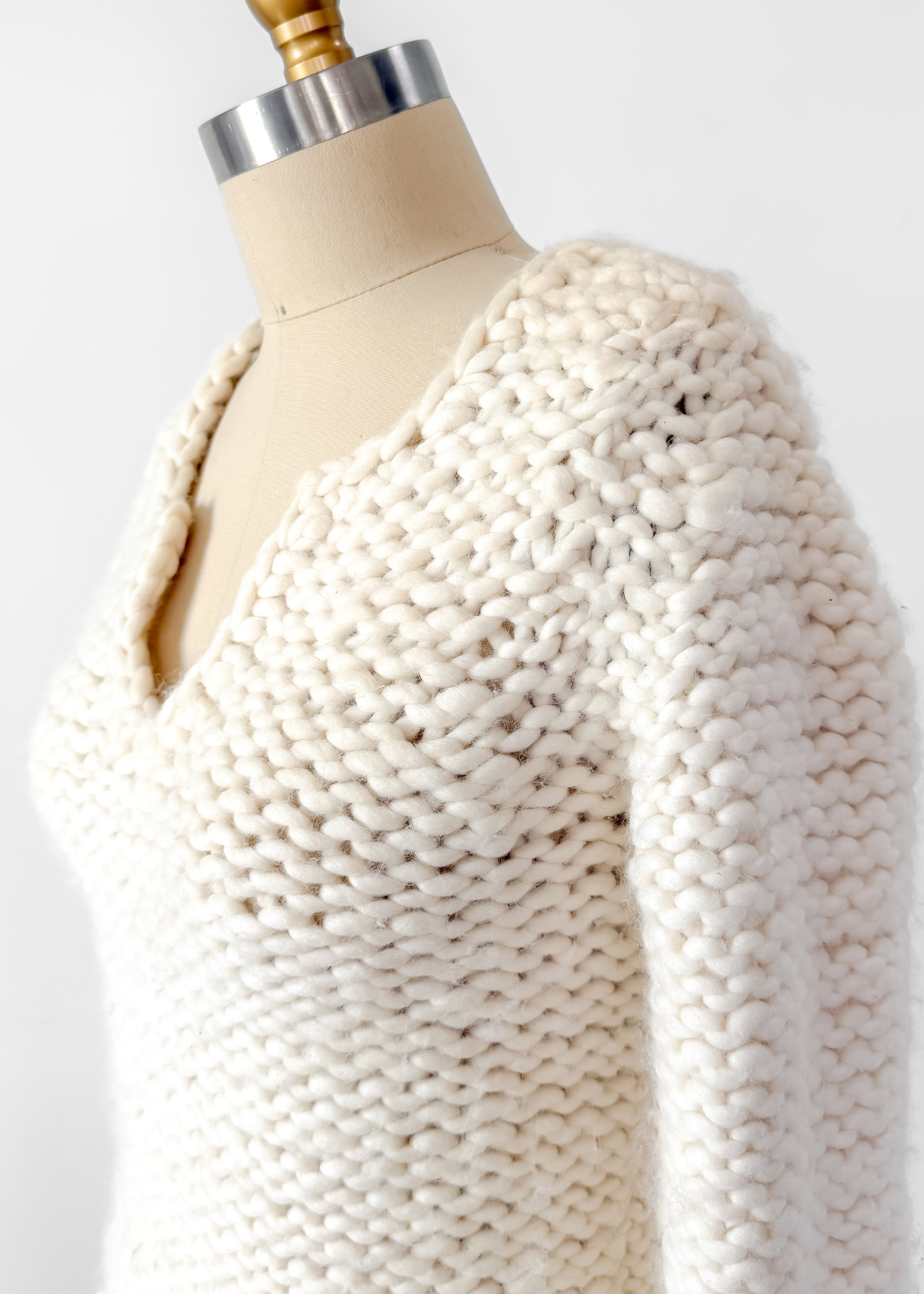 Vintage Gap Cream Chunky Knit Sweater