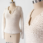 Vintage Gap Cream Chunky Knit Sweater