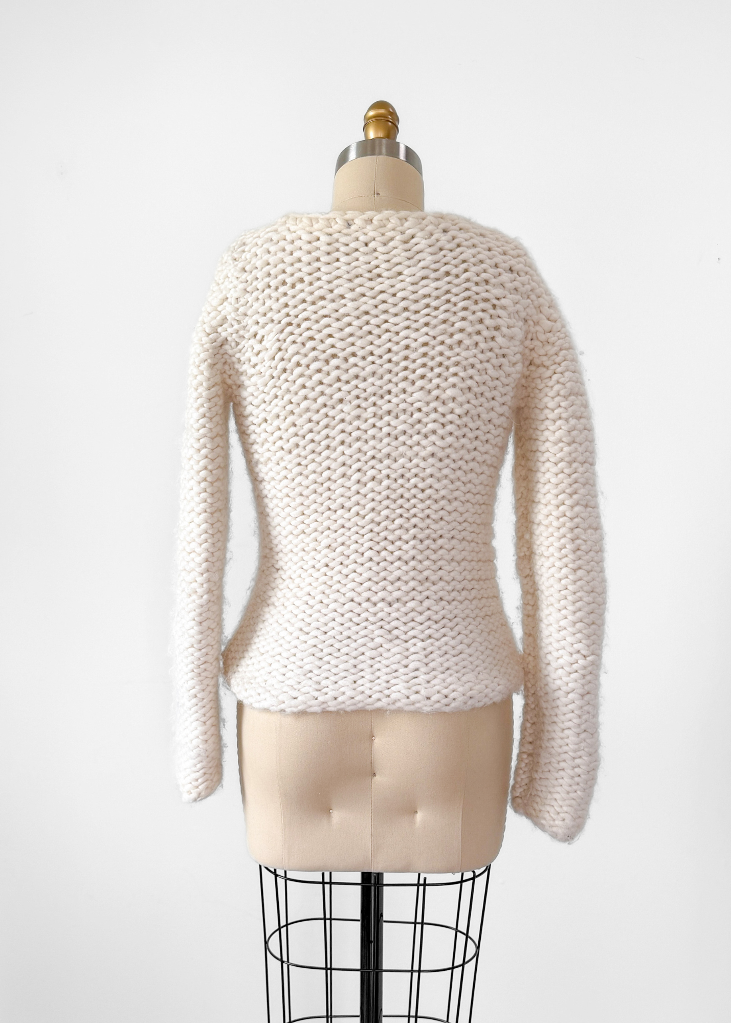 Vintage Gap Cream Chunky Knit Sweater
