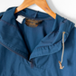 Vintage 90s Eddie Bauer Teal Blue Cotton Anorak Jacket