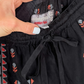 Johnny Was Pete & Greta Black Embroidered Keir Jogger Pants (M)