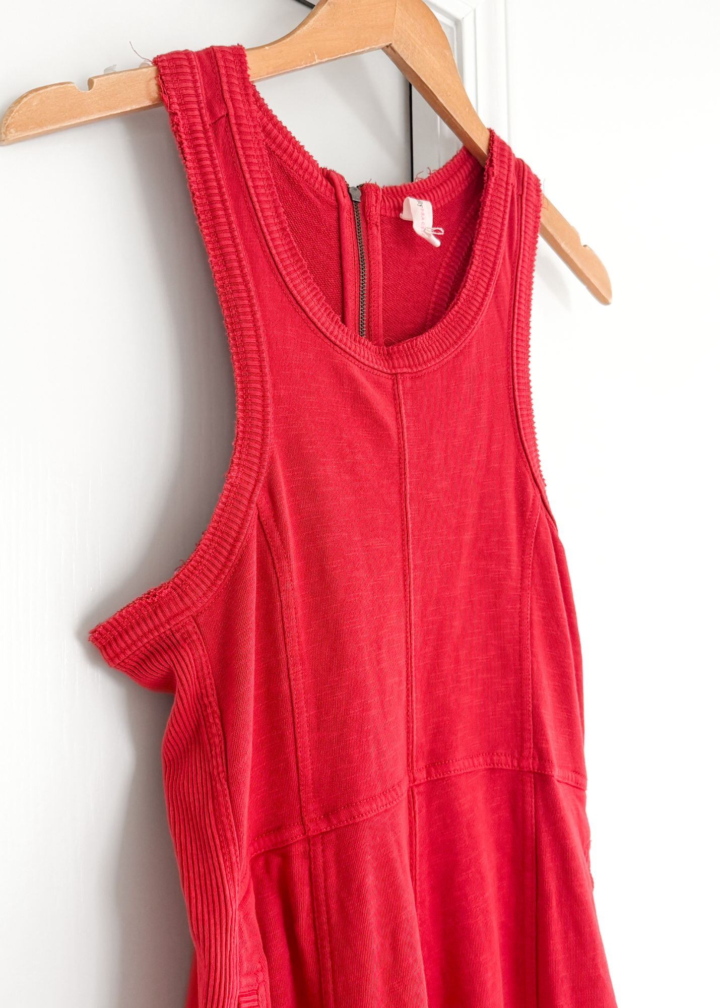 Anthropologie Daily Practice Red Horizon Wide Leg Jumpsuit (M)