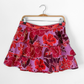 Farm Rio Light Purple Floral Ruffled Summer Mini Skirt (M)