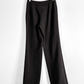Giorgio Armani Black Light Wight Wool High Waist Pants (36 or 4)