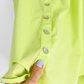 Finley Sleeveless Button Down Top in Limeade Bright Green (M)