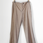 Carolina Herrera Brown Gray Virgin Wool Wide Leg Pants (14)