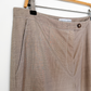 Carolina Herrera Brown Gray Virgin Wool Wide Leg Pants (14)