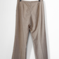 Carolina Herrera Brown Gray Virgin Wool Wide Leg Pants (14)