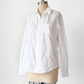 Frank & Eileen Barry Tailored Button Down in Signature Crinkle White Cotton (M)