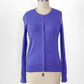TSE Classic Iris Purple Cashmere Cardigan (S)