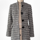 Vintage Liz Logie Black and Cream Wool Tweed Jacket (8)