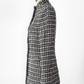 Vintage Liz Logie Black and Cream Wool Tweed Jacket (8)
