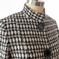 Vintage Liz Logie Black and Cream Wool Tweed Jacket (8)