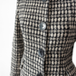 Vintage Liz Logie Black and Cream Wool Tweed Jacket (8)