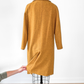 Vintage 60s Pendleton Heathered Golden Mustard Yellow Sculptural Wool Coat (M)