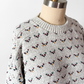 Vintage 90s Orvis Gray Patterned 100% Cotton USA made Sweater (XL mens)