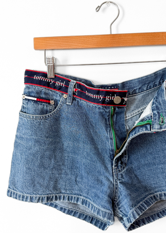 Vintage 00s Tommy Jeans Denim Shorts