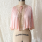 Vintage 1950s Munsing Intimates Light Pink Bed Jacket (S)