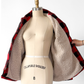 Vintage Marc Richards Classic Buttalo Plaid Sherpa Fleece Lined Insulated Jacket (M)