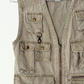 Vintage Toucan Country Khaki Safari Fishing Vest (men's M)
