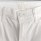 MOTHER The Hustler Ankle Fray Jeans in Glass Slipper White Denim (27)