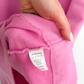 Marie Oliver Petal Pink Shane Dress French Terry Cotton Poplin Puff Sleeve (L)