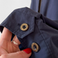 Vintage 90s Burberry Harrington Navy Cotton Windbreaker Spring Men's Jacket (XL)