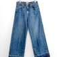 Simkai Jude Wide Leg Denim Jeans Ombre Cuff  (29 or 8)