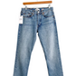 NEW RE/DONE Relaxed Crop Denim Jeans in Carpenter (26/4)