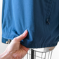Vintage 90s Eddie Bauer Teal Blue Cotton Anorak Jacket