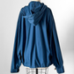 Vintage 90s Eddie Bauer Teal Blue Cotton Anorak Jacket