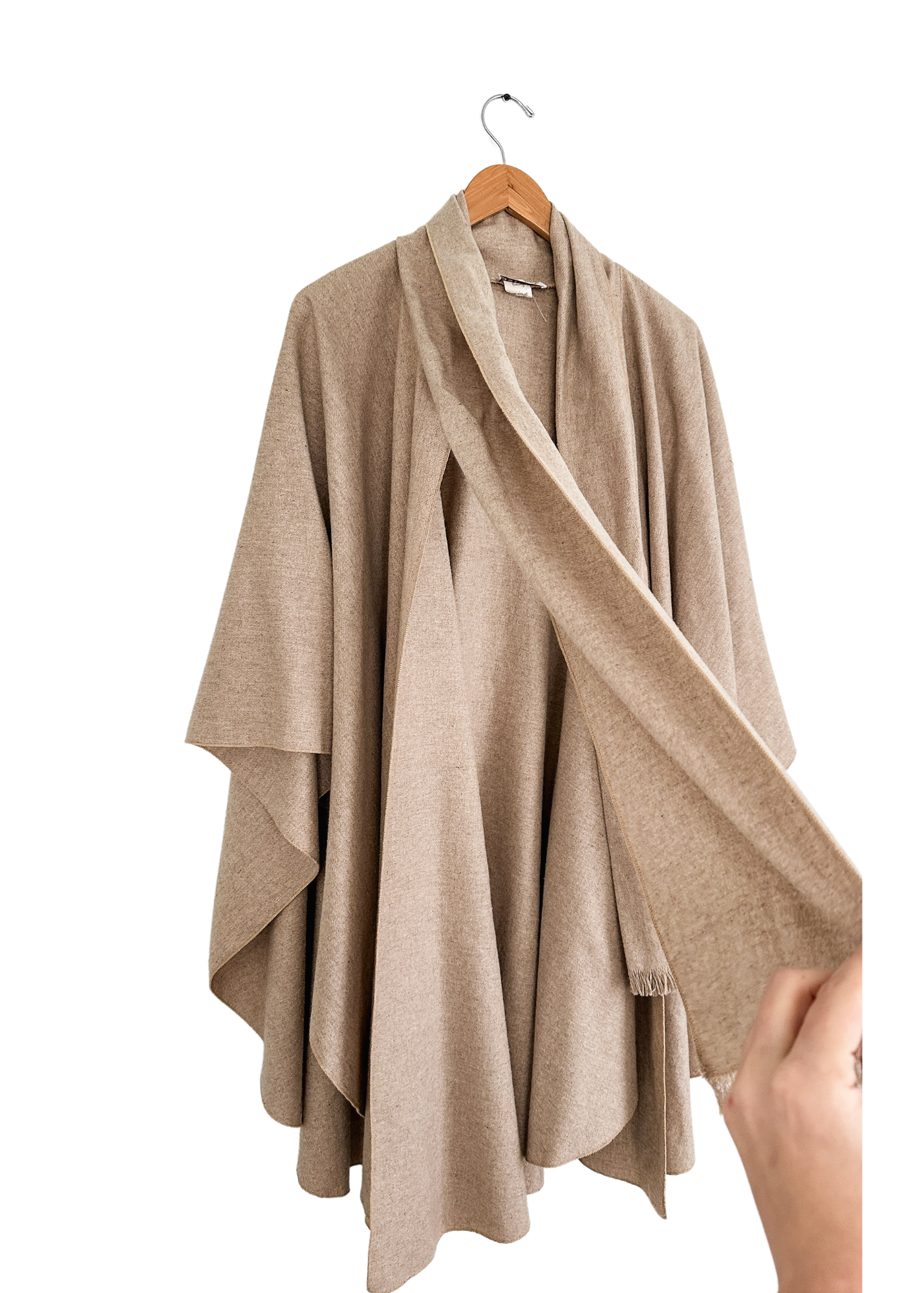 Vintage Betmar Light Brown Neck Tie Cape