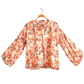 Olivia James The Label Emory Button Down Top in Escape Tawny Print (M)