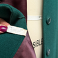 Vintage 60s Young Pendleton Dark Green Wool Cape Coat | Pure Virgin Wool Mod Cape